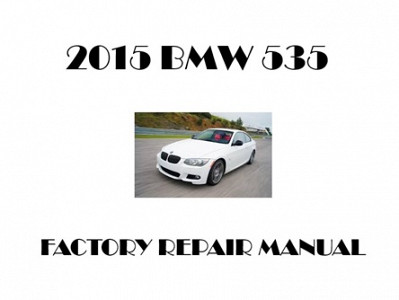 2015 BMW 535 repair manual