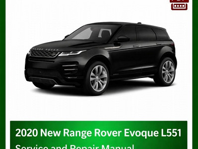 2020 New Range Rover Evoque L551 repair manual