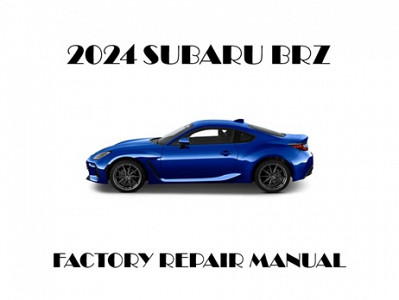 2024 Subaru BRZ repair manual