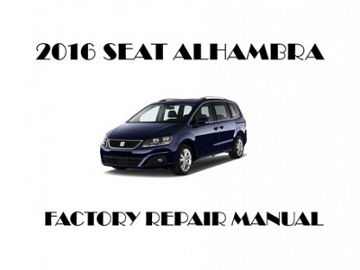 2016 Seat Alhambra repair manual