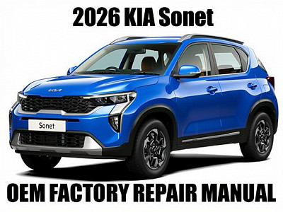 2026 Kia Sonet repair manual