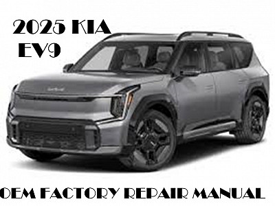 2025 Kia EV9 repair manual