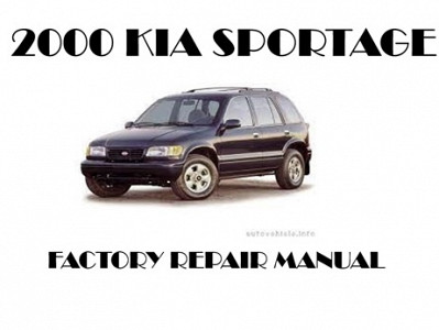 2000 Kia Sportage repair manual