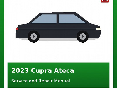 2023 Cupra Ateca repair manual