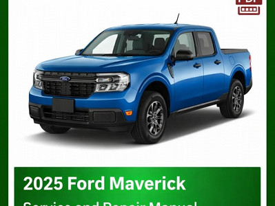 2025 Ford Maverick repair manual