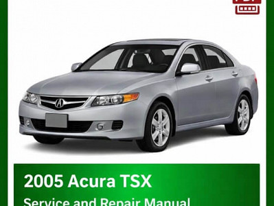 2005 Acura TSX repair manual - VIN specific