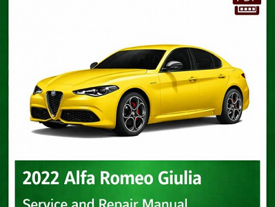 2022 Alfa Romeo Giulia repair manual