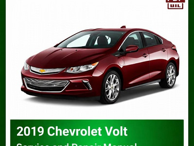 2019 Chevrolet Volt repair manual