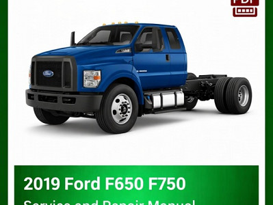 2019 Ford F650 F750 repair manual