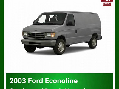 2003 Ford E-Series repair manual