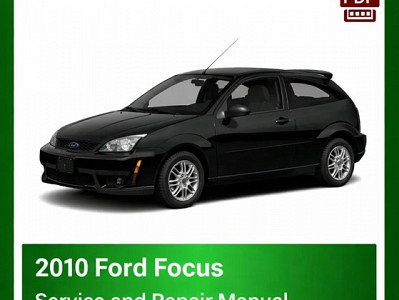 2010 Ford Focus repair manual