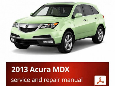 2013 Acura MDX repair manual