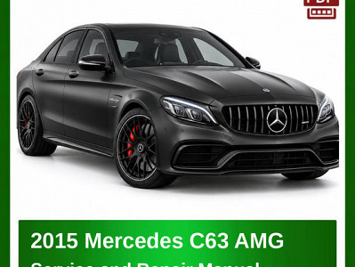 2015 Mercedes C63 AMG repair manual