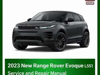 2023 New Range Rover Evoque L551 repair manual