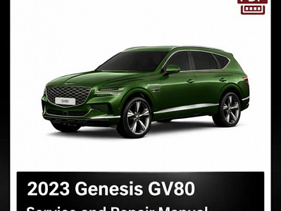 2023 Genesis GV80 Repair Manual