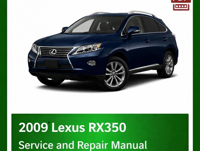 2009 Lexus RX350 repair manual - VIN specific PDF