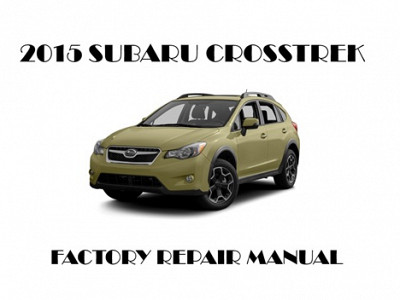 2015 Subaru Crosstrek repair manual