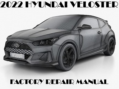 2022 Hyundai Veloster repair manual
