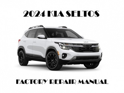 2024 Kia Seltos repair manual
