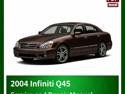 2004 Infiniti Q45 Repair Manual - VIN specific