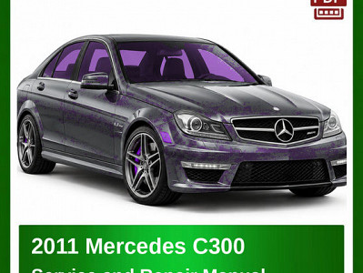 2011 Mercedes C300 repair manual