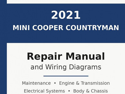 2021 Mini Cooper Countryman repair manual