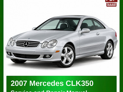2007 Mercedes CLK350 repair manual