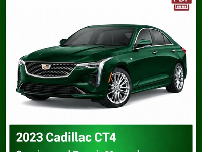 2023 Cadillac CT4 repair manual