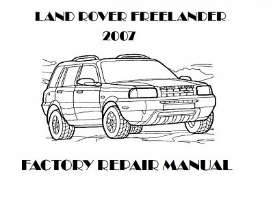 2007 Land Rover Freelander repair manual downloader