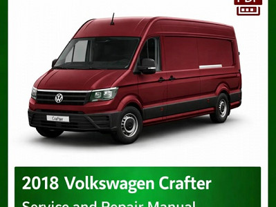 2018 Volkswagen Crafter repair manual