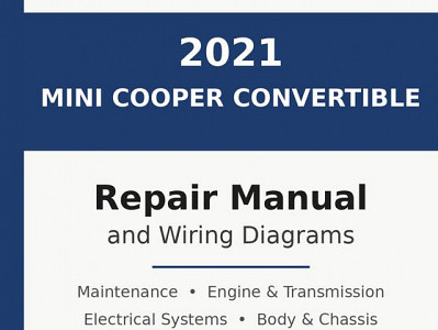 2021 Mini Cooper Convertible repair manual