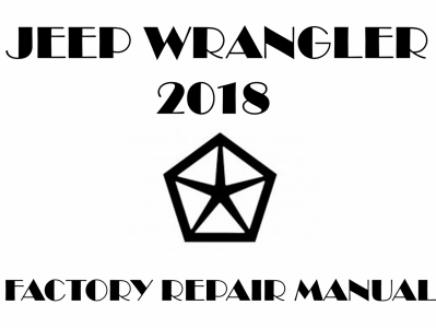 2018 Jeep Wrangler repair manual