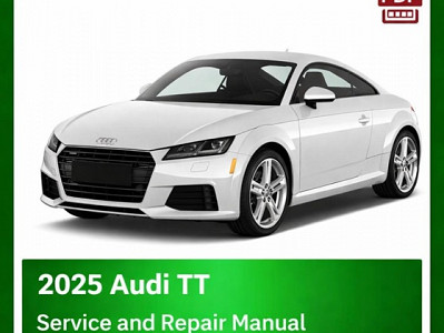 2025 Audi TT repair manual