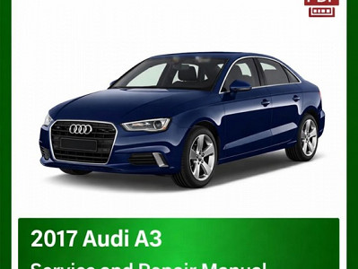 2017 Audi A3 Factory Manual PDF