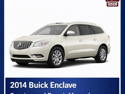 2014 Buick Enclave repair manual