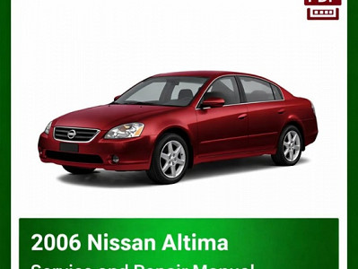 2006 Nissan Altima repair manual