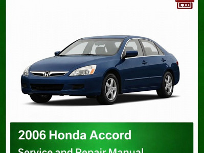 2006 Honda ACCORD repair manual