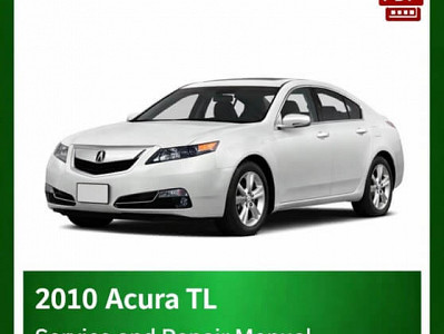 2010 Acura TL repair manual - VIN specific