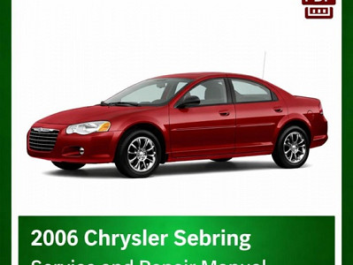 2006 Chrysler Sebring repair manual