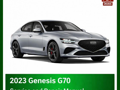 2023 Genesis G70 Repair Manual