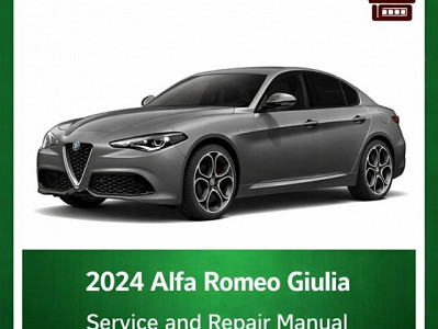 2024 Alfa Romeo Giulia repair manual