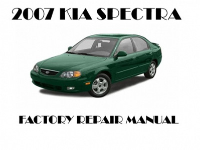 2007 Kia Spectra repair manual