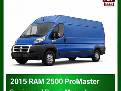 2015 Ram 2500 ProMaster repair manual -VIN specific PDF
