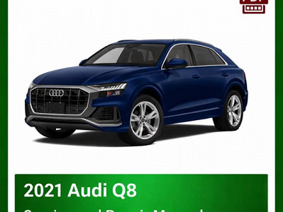 2021 Audi Q8 repair manual