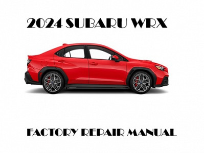 2024 Subaru WRX repair manual