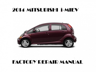 2014 Mitsubishi i-MiEV repair manual
