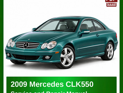 2009 Mercedes CLK550 repair manual