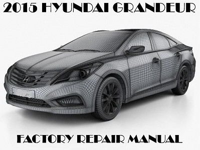 2015 Hyundai Grandeur repair manual