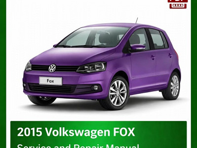 2015 Volkswagen FOX repair manual