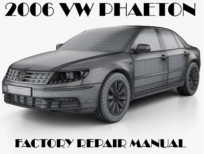 2006 Volkswagen Phaeton repair manual